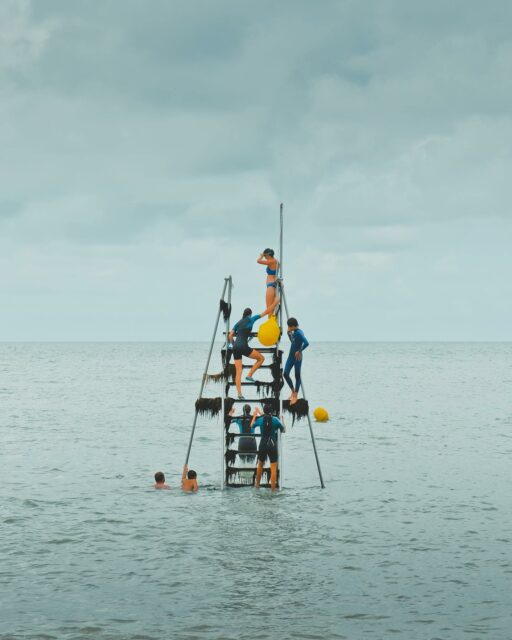 04/08/23 — 12h15 — Le plongeoir d’Agon-Coutainville 🌊 
•
#agoncoutainville #coutancestourisme #normandie #manche #cestbeaulamanche #attitudemanche #bassenormandie