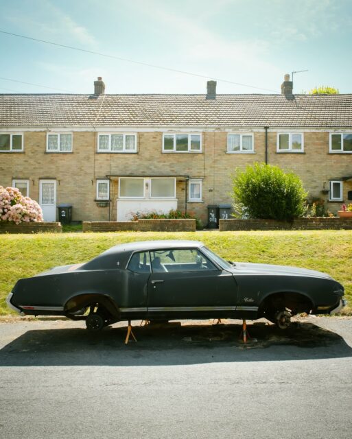 09/08/24 - 12h41 - Elle va moins bien rouler maintenant… 🚙 
.
#douvres #dover #voiture #car #thisisengland